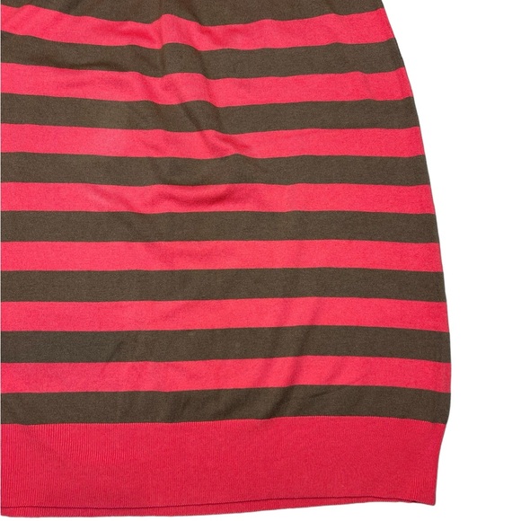 ⚡️SOLD⚡️Trina Turk Vintage Y2K Striped Slip Strappy Silk Blend Knit Dress Pink - Picture 16 of 16